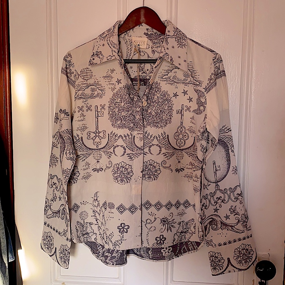 Ergon Mykonos organic cotton woven shirt NWT